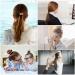 DeaLott Hair Ties 30 Pack - Waterproof Spiral Hair Coils in 30 Vibrant Colors for Women, Girls, and Kids | No Crease Hair Elastics perfect for Thick and Thin Hair - Buy Online on GoSupps.com