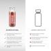 Monastery Kitchen Bio Smoothie - Red Apple Pear & Strawberry | Vegan Superfood Breakfast | 6x250ml Glass Bottles | Local Ingredients - Buy Online on GoSupps.com