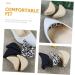6 Pairs Sponge Toe Plug Inserts - Shoe Fillers for Loose Shoes - Leopard Print Half Pad for Perfect Fit - Buy Online on GoSupps.com
