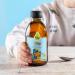 Olini Fish Oil Liquid for Children Nordic Nutritional Supplement with Omega 3 EPA DHA Vitamin A & D3 High-Purity Natural Flavor in 250ml Glass Bottle - Buy Online on GoSupps.com