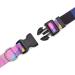 Mercano Adjustable Dog Collar - Soft Nylon Comfort & Robust Geometric Purple Design for Small & Medium Dogs Puppies and Cats - Buy Online on GoSupps.com