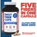 Yerba Prima Daily Fiber Capsules 180 Count (Pack of 3) - Dietary Fiber Supplement for Colon Health and Constipation Relief - Vegan, Non-GMO, Gluten-Free - Buy Online on GoSupps.com