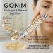 GONIM Eye Serum with Caffeine Niacinamide Collagen Peptides & Retinol Eye Cream for Fine Lines Dark Circles and Puffiness Anti Aging Reduce Wrinkles Uneven Skin Tone Hydrating Gel Base 10ml - Buy Online on GoSupps.com