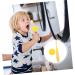 Seaesfoufu Toddler Toothbrush - Portable Baby Tooth Cleaner | Essential Baby Accessories | 1 Pack - Yellow - Buy Online on GoSupps.com