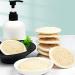Natural Loofah Face Scrubber - Exfoliating Facial Cleaning Puff with Elastic Strap for Deep Cleansing & Massaging - Buy Online on GoSupps.com
