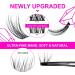 CAELYMINE Cluster Eyelash Extensions 144pcs - D Curl Soft Lash Extension Clusters for Beginners - Reusable 3D Cosplay Eyelash Cluster Extensions - Buy Online on GoSupps.com