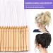 Hair Extension Loop Needle Threader Tool Wood Hair Extension Pulling Hook Tools for Micro Rings Nano beads Styling Accessories 8 Pcs - Buy Online on GoSupps.com