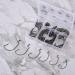 UCEC Fishing Hooks 100pcsbox Offset Wide Gap 2X Strong Worm Hooks for Bass Trout - Sizes 1-50 - Buy Online on GoSupps.com