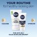 NIVEA MEN Sensitive Skin & Stubble Gel Moisturiser (50ml) Men's Face Cream for Daily Use Gel Moisturiser with Vitamin E Provitamin B5 and Chamomile Extract - Buy Online on GoSupps.com