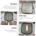 Zerodeko Frying Pan Nonstick Bakeware Portable Grill Pan Outdoor Stove Camping Cooking Utensils Folding Cooking Pot Mini Stove Camping Cookware Induction Cooker Iron Gas Stoves - Buy Online on GoSupps.com