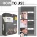Men Large Mouth Tape for Snoring & Sleep Relief | Promotes Nose Breathing | Improve Sleep Quality | Black - Buy Online on GoSupps.com