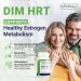 DIM HRT - Estrogen Metabolism & Detox Support | Hormone Balance for Men & Women | Gluten-Free Non-GMO | 60 Capsules - Buy Online on GoSupps.com