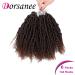 10 Inch T30 Bomb Twist Crochet Hair 6 Packs - Pre-looped Spring Twist Braids for Women - Synthetic Fluffy Dreadlocks Extension - Buy Online on GoSupps.com