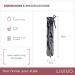LIVIVO 2L Extra Long Hot Water Bottle with Removable Faux Fur Cover - Giant Size for Full Body Relief in Grey - Buy Online on GoSupps.com