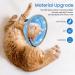 HAPPY HACHI Soft Adjustable Cat Cone Collar - Anti Lick Recovery Elizabethan Collar for Kittens and Puppies - Small Size 14-24.5 x 9.7 cm - Buy Online on GoSupps.com