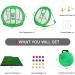 Golf Chipping Net with Hitting Mat - Indoor/Outdoor Golf Practice Set with Practice Balls and Accessories - Perfect for Men, Women, and Kids - Buy Online on GoSupps.com