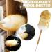 1PC Lambswool Duster with Wooden Handle 21 Inch Anti-Static Feather Duster Flexible Dusters for Cleaning Ceiling Fans Computer Screens Bookshelves 54cm - Buy Online on GoSupps.com