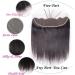 16 INCH Straight 13X4 Lace Frontal Human Hair Free Part 100% Unprocessed Virgin Human Hair 150% Density Weave Swiss Lace Frontal With Baby Hair Natural Color (16inch) - Buy Online on GoSupps.com
