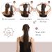 Ponytail Extension 26 Darkest Brown Synthetic Hair Clip-in for Women - Buy Online on GoSupps.com