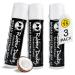 Rubber Ducky Lip Balm SPF 15 - Lip Sunscreen | Water Resistant | Vegan | Broad Spectrum Lip Care | Vitamin E for Moisturized Lips | Coconut Flavor | .15 oz Each | 3 Pack