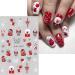 Christmas Nail Stickers 9 Sheets Self-Adhesive Nail Decal Elk Nail Art Decoration Design Supplies - Buy Online on GoSupps.com