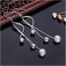 Earrings for Women Ladies Earrings Sterling Silver Women's Ball Drop Earrings Wedding Party Fashion Jewelry Fashion Earrings Earrings for Women - Buy Online on GoSupps.com