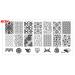 Frcolor 4pcs Nail Art Stamping Plates Set - Manicure Templates & Printing Stencils for Perfect Nail Designs | International Shipping Available - Buy Online on GoSupps.com
