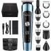 Brightup Beard Trimmer for Men - Grooming Kit, Waterproof Hair Clippers, Electric Razor for Mustache, Body, Facial, Nose Hair - FK-8788T Blue - Buy Online on GoSupps.com