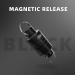 SF Magnetic Net Release Fly Fishing Net Retractor with Coiled Lanyard & Carabiner - Black - Buy Online on GoSupps.com