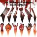 VARACL 24PCS Halloween Cupcake Toppers Bloody Horror Theme Cake Toppers Decorations for Halloween Trick or Treat Party Birthday Party Decor Favor Supplies Horror Zombie Spooky Cupcake Picks - Buy Online on GoSupps.com