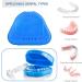 Prosthesis & Denture Box - Secure Container for False Teeth | Durable Dental Cup in White & Blue - Buy Online on GoSupps.com