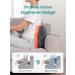 Bob and Brad Ezback Massage Device - Shiatsu 3D Neck & Back Massager for Pain Relief Warmth & Comfort - Ideal Gifts for Men & Women - Buy Online on GoSupps.com