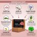 Simply Vedic Pink Kaolin Clay Soap Bar 6-Pack with Rose Essential Oil - Hand-Made Gift Set for Men & Women, Cold Pressed with Coconut Oil - Body, Hand, Face - 3.5 Oz. x 6 - Buy Online on GoSupps.com