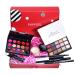 Holzsammlung Makeup Kit for Women Full Kit All in One Makeup Gift Set for Girls Teenagers Beginners Cosmetic Make up Set with Lipgloss Eyeshadow Palette Brush Concealer Mascara Eyeliner Pencil #5 A-5