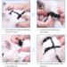 Adjustable Cat Harness and Leash Set - 2 Pieces of Nylon Vest with Safe Outbreak Features Ideal for Small Cats and Rabbits - Includes Pet Dishes - Buy Online on GoSupps.com