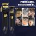 BESTBOMG Hair Clippers Men Professional Beard Trimmer with Rechargeable Base 5 Speed Cordless Electric Grooming Kits 6000RPM with LED Display and 2500mAh/2000mAh Built-in Battery - Buy Online on GoSupps.com