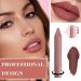 3 Colors Crayon Matte Lipstick Set - Long Lasting & Moisturizing Lip Gloss Stain - Buy Online on GoSupps.com