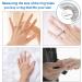Stainless Iron Ring Sizer Gauge Set with Plastic Belt - Jewelry Finger Ring Sizing Tool - Buy Online on GoSupps.com