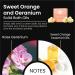 Sweet Orange and Geranium Solid Bath Melts 4x10g | Soothing Essential Oils | Edinburgh Skin Care Co - Buy Online on GoSupps.com