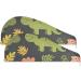 Dinosaur Hair Towel 2 Pack - Super Absorbent Quick Dry Hair Turbans for Women & Girls - Buy Online on GoSupps.com