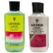 Bath and Body Works Gift Set of 10 oz Shower Gel and 8 oz Lotion (Watermelon Lemonade)