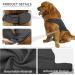 cattamao Comfort Dog Anxiety Relief Coat Dog Anxiety Calming Vest Wrap Thunder Shirts Jacket for XS Small Medium Large XL Dogs (XS Gray) XS Gray - Buy Online on GoSupps.com