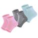 Moisturizing gel socks Open toe socks Gel-fed toesless spa socks for dry hard cracked heel (3P-Mixed)