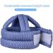 Baby Head Protector & Knee Pads Set | Safety Helmet for Crawling & Walking | Age 6-36 Months | Blue DOT Design - Buy Online on GoSupps.com