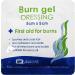 Qualicare Small Burns & Scalds Dressings - 5 x 5 cm Non-Adherent - Emergency Care 5 Pack for International Shipping - Buy Online on GoSupps.com