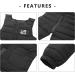 Panegy Kids Winter Snow Pants | Water-Resistant & Windproof | Insulated Ski Overalls | 2-3 Years | Black - Buy Online on GoSupps.com