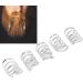Metal Beard Dreadlocks Spring Hair Beads for Weeding Party Cosplay Retro Style Multifunctional Uses (Silver Color) ZJchaovnpzdef9mw-12 - Buy Online on GoSupps.com