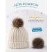 Kids Satin Lined Beanie Hat- Beige Toddler Winter Pom Pom Bobble Hat - Buy Online on GoSupps.com