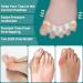 Redreo Silicone Toe Spreader & Separator - Universal Size Hallux Valgus Correction - 2 Pack for All Toes - Buy Online on GoSupps.com