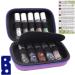 10 x 10ml Transparent Glass Bottles with Natural Semi-Precious Stones & Essential Oils - Free Carrying Bag Multi-Colored Medicinal Crystal Chips - International Shipping Available - Buy Online on GoSupps.com